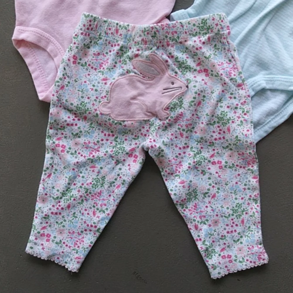 Carter's Baby Girl Matching Set, Size 3 Months